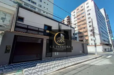 Sobrado com 3 dormitórios à venda, 111 m² por r$ 850.000,00 - tupi - praia grande/sp