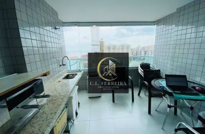 Apartamento com 2 dormitórios à venda, 103 m² por r$ 740.000,00 - vila assunção - praia grande/sp