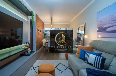 Apartamento à venda, 82 m² por r$ 580.000,00 - vila assunção - praia grande/sp