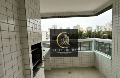 Apartamento com 1 dormitório à venda, 44 m² por r$ 315.000,00 - vila guilhermina - praia grande/sp