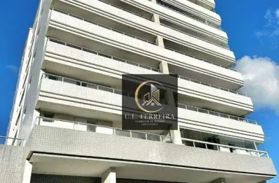 Apartamento com 1 dormitório à venda, 54 m² por r$ 369.000,00 - vila guilhermina - praia grande/sp