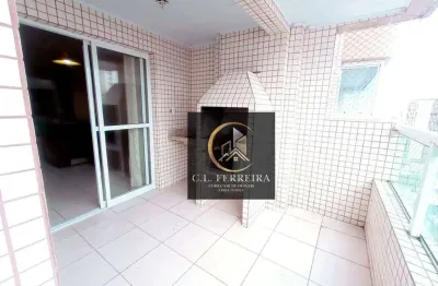 Apartamento com 2 dormitórios à venda, 83 m² por r$ 480.000,00 - vila assunção - praia grande/sp