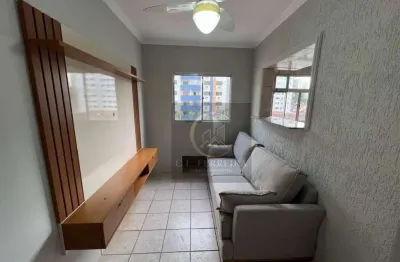Apartamento com 1 dormitório à venda, 50 m² por r$ 250.000,00 - tupi - praia grande/sp