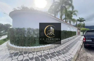 Casa com 4 dormitórios à venda, 300 m² por r$ 1.300.000 - balneário flórida - praia grande/sp