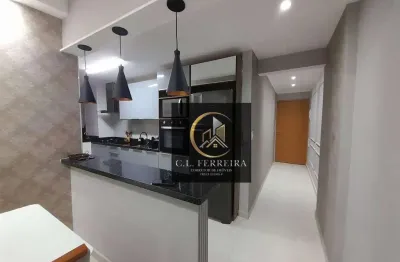 Apartamento vista mar com 2 dormitórios à venda, 74 m² por r$ 735.000 - canto do forte - praia grande/sp