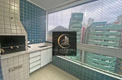 Apartamento com 2 dormitórios à venda, 80 m² por r$ 580.000 - canto do forte - praia grande/sp