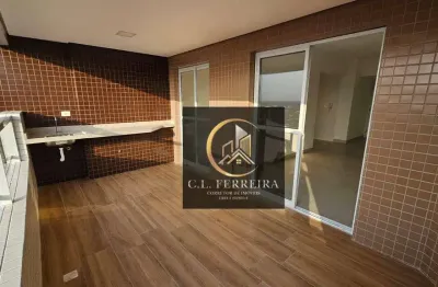 Apartamento com 2 dormitórios à venda, 80 m² por r$ 490.000,00 - tupi - praia grande/sp