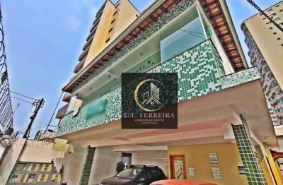 Sobrado com 2 dormitórios à venda por r$ 325.000,00 - tupi - praia grande/sp
