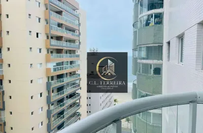 Apartamento com 2 dormitórios à venda, 80 m² por r$ 555.000,00 - aviação - praia grande/sp