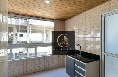 Apartamento com 1 dormitório à venda, 62 m² por r$ 370.000,00 - vila guilhermina - praia grande/sp