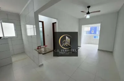 Apartamento com 1 dormitório à venda, 42 m² por r$ 360.000 - maracanã - praia grande/sp