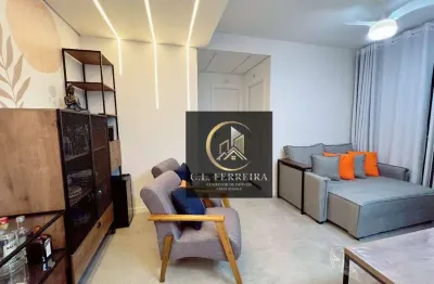 Apartamento com 2 dormitórios à venda, 48 m² por r$ 370.000,00 - ocian - praia grande/sp
