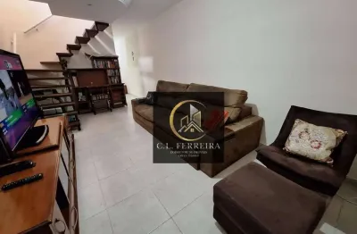 Sobrado com 3 dormitórios à venda, 175 m² por r$ 1.045.000,00 - vila guilhermina - praia grande/sp