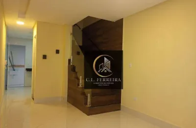 Sobrado à venda, 55 m² por r$ 380.000,00 - tupi - praia grande/sp