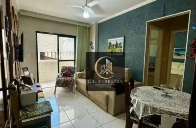 Apartamento com 1 dormitório à venda, 45 m² por r$ 325.000,00 - vila assunção - praia grande/sp