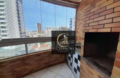 Apartamento com 2 dormitórios à venda, 70 m² por r$ 400.000,00 - tupi - praia grande/sp