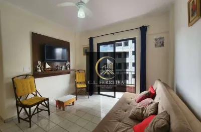 Apartamento com sacada e 1 quarto à venda, 49 m² por r$ 285 - boqueirão - praia grande/sp