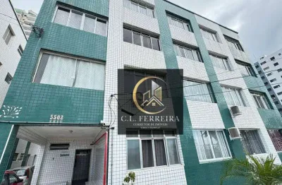 Kitnet vista mar à venda, 34 m² por r$ 200.000 - vila tupi - praia grande/sp