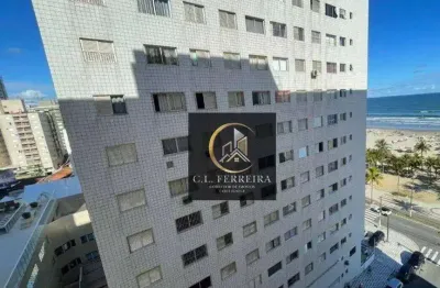 Kitnet com 1 dormitório à venda, 32 m² por r$ 245.000 - aviação - praia grande/sp