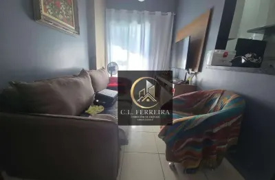 Apartamento com 1 dormitório à venda, 40 m² por r$ 295.000,00 - boqueirão - praia grande/sp