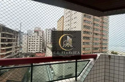 Apartamento com 2 dormitórios à venda, 89 m² por r$ 450.000 - aviação - praia grande/sp