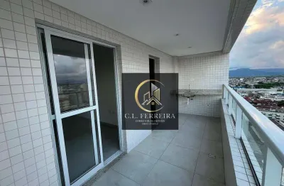 Lançamento  apartamento com 1 dormitório à venda, 59 m² por r$ 450.000 - aviação - praia grande/sp