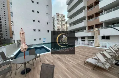 Apartamento à venda, 59 m² por r$ 450.000,00 - aviação - praia grande/sp