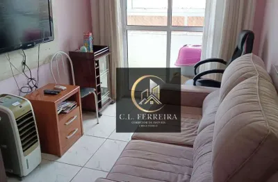 Apartamento com 2 dormitórios à venda, 49 m² por r$ 330.000,00 - vila assunção - praia grande/sp