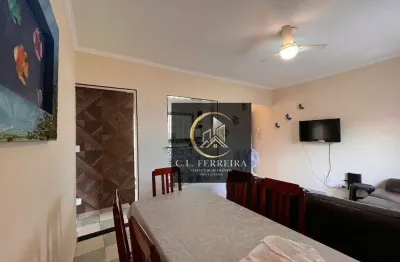 Apartamento com 2 quartos à venda, 60 m² por r$ 350.000 - tupi - praia grande/sp