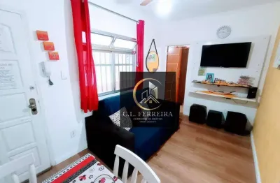 Apartamento à venda, 42 m² por r$ 225.000,00 - tupi - praia grande/sp