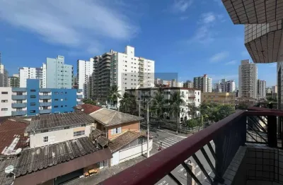 Apartamento com 1 dormitório à venda, 53 m² por r$ 265.000 - tupi - praia grande/sp