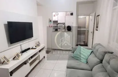Apartamento com 1 dormitório à venda, 43 m² por r$ 230.000,00 - tupi - praia grande/sp