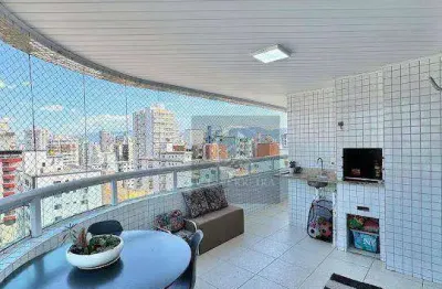 Apartamento à venda, 123 m² por r$ 799.000,00 - vila guilhermina - praia grande/sp