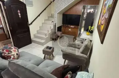 Sobrado à venda, 90 m² por r$ 650.000,00 - tupi - praia grande/sp