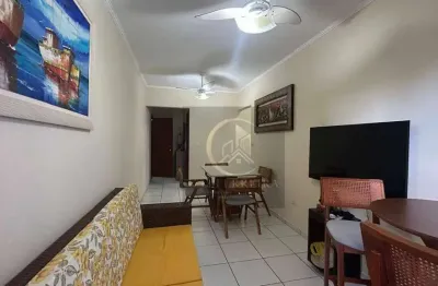 Apartamento com 1 dormitório à venda, 55 m² por r$ 350.000 - vila guilhermina - praia grande/sp