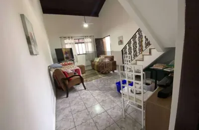 Sobrado com 3 dormitórios à venda, 132 m² por r$ 530.000,00 - balneário flórida - praia grande/sp