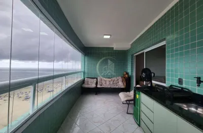 Apartamento com 3 dormitórios à venda, 149 m² por R$ 1.200.000,00 - Vila Guilhermina - Praia Grande/SP