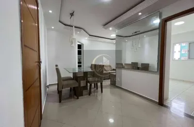Apartamento com 2 dormitórios à venda, 60 m² por r$ 395.000,00 - tupi - praia grande/sp