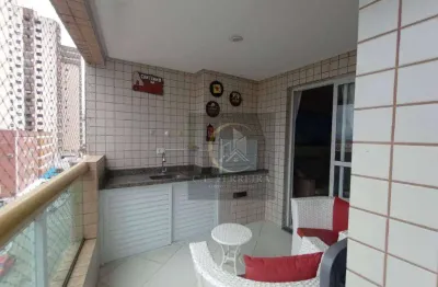 Apartamento com 2 dormitórios à venda, 87 m² por r$ 510.000,00 - tupi - praia grande/sp