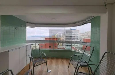 Apartamento com 3 dormitórios à venda, 137 m² por r$ 1.180.000,00 - canto do forte - praia grande/sp