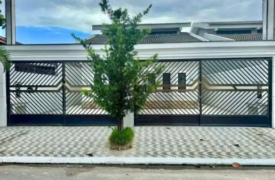 Sobrado com 2 dormitórios à venda, 100 m² por r$ 485.000,00 - maracanã - praia grande/sp