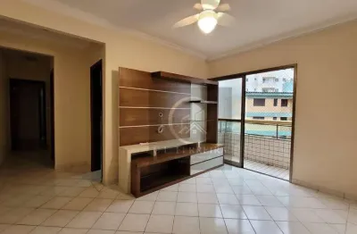 Apartamento com 2 dormitórios à venda, 62 m² por r$ 420.000,00 - caiçara - praia grande/sp
