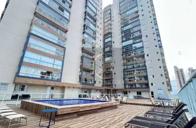 Apartamento com 1 dormitório à venda, 57 m² por r$ 495.000 - aviação - praia grande/sp