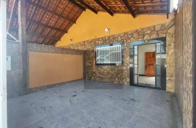 Casa com 2 dormitórios à venda, 118 m² por r$ 450.000 - tupi - praia grande/sp