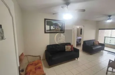 Apartamento com 2 dormitórios à venda, 75 m² por r$ 410.000 - aviação - praia grande/sp