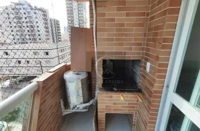 Apartamento com 3 dormitórios à venda, 140 m² por r$ 1.300.000 - tupi - praia grande/sp