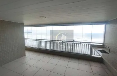 Apartamento com 4 dormitórios à venda, 163 m² por r$ 2.200.000 - aviação - praia grande/sp