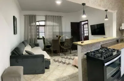 Casa com 2 dormitórios à venda por r$ 415.000,00 - maracanã - praia grande/sp
