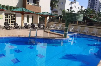 Apartamento com 1 dormitório à venda, 55 m² por r$ 310.000,00 - tupi - praia grande/sp