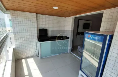 Apartamento com 2 dormitórios à venda, 86 m² por r$ 750.000 - vila guilhermina - praia grande/sp